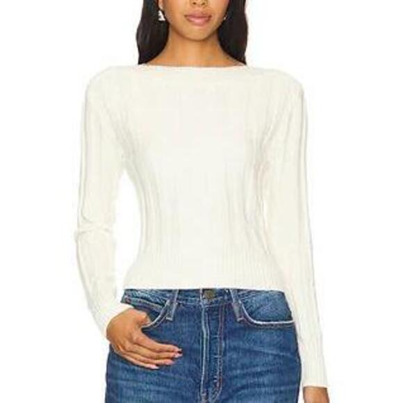Serra Sweater in Cream - Picture 1 of 5